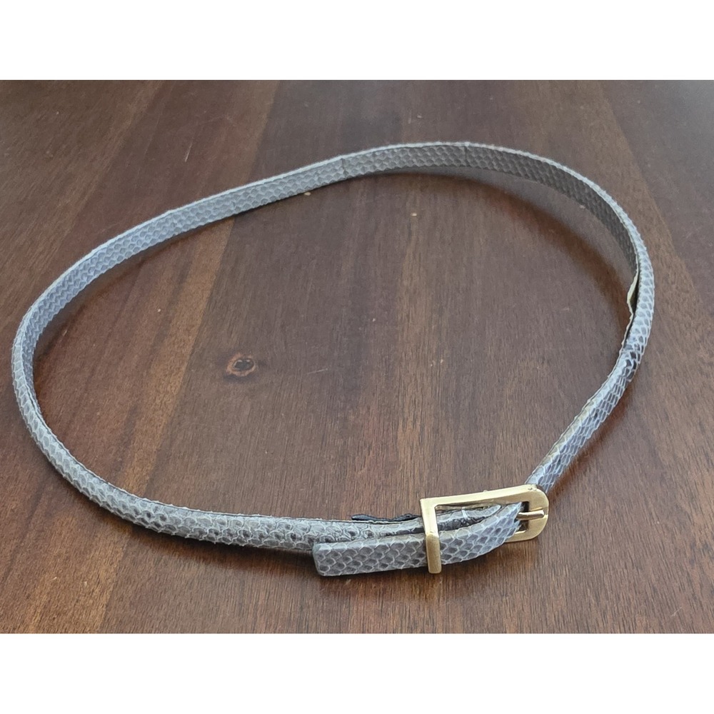 DVF Diane Von Furstenberg Women Belt Grey Size M Dress Waist Band Wrap